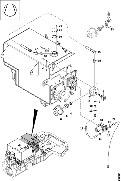 Воздушный фильтр и вакуумный насос