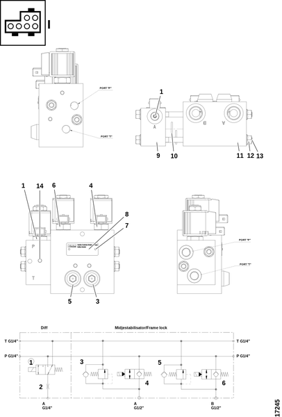Сервисный блок "I"