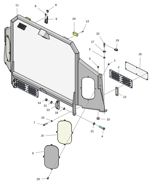 Дополнительная защита для радиатора