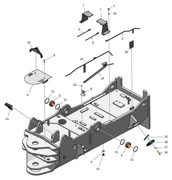 Передняя рама