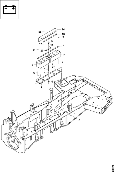 Отсек для аккумулятора