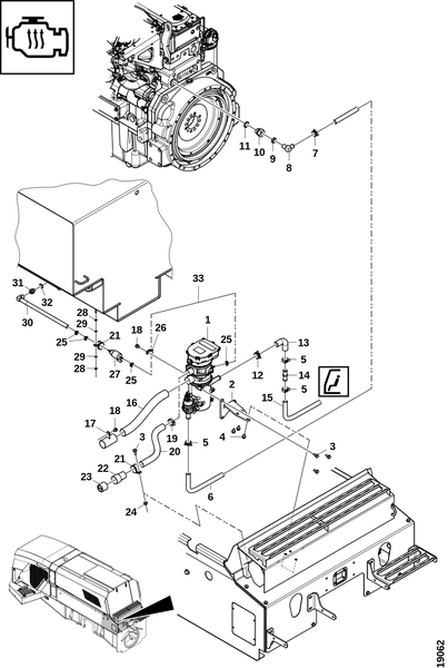 Подогреватель двигателя