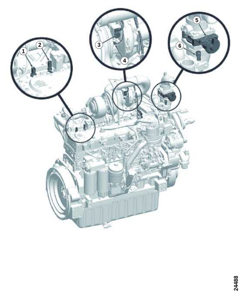 Датчик, верхний