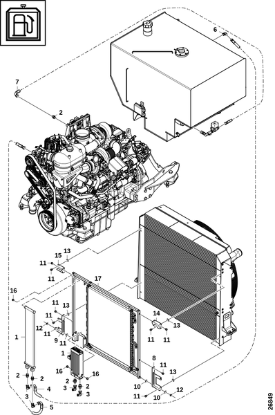 Охладитель топлива