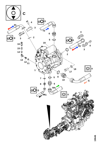 Гидростатический насос A4VG 145