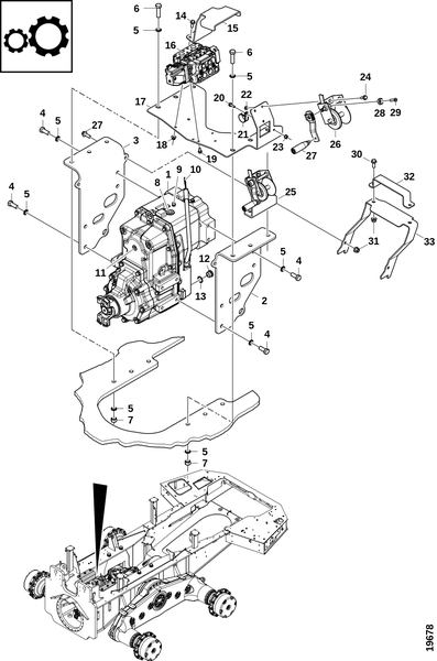 Распределительная коробка передач (BOE101)