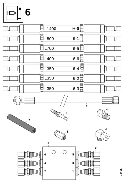 Блок смазки 6