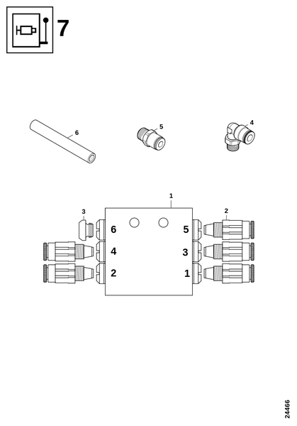 Блок смазки 7