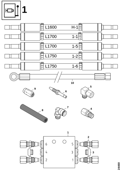Блок смазки 1