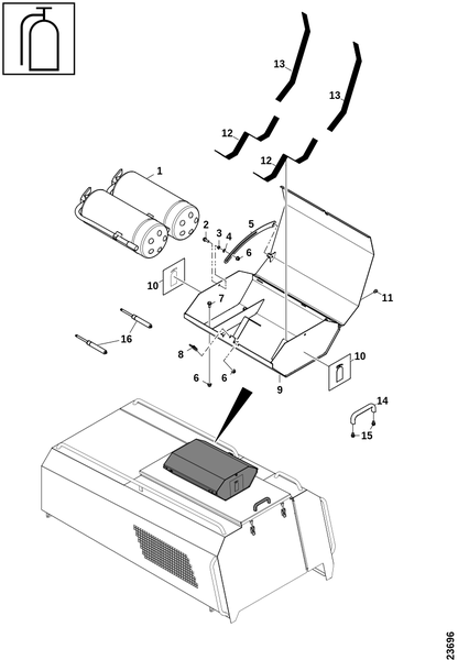 Дополнительный огнетушитель