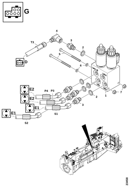 Соединения,​ клапан LS "G"