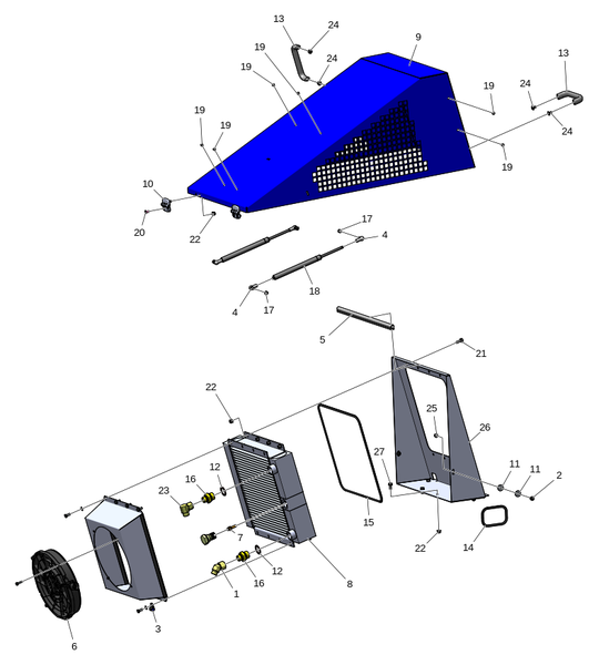 Дополнительный радиатор,​ гидравлика