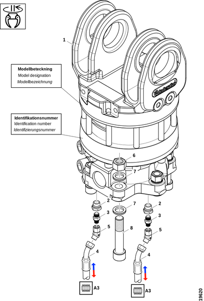 Ротатор H182A LS