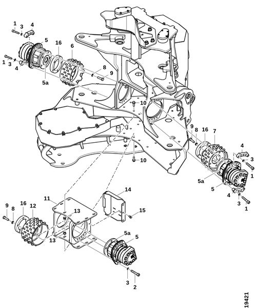 Нижние подающие колёса