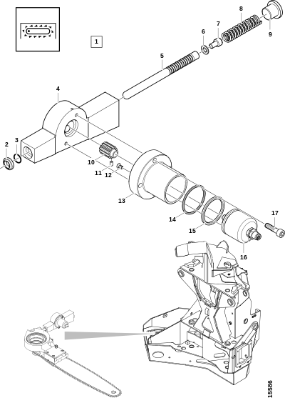 Энкодер положения пилы