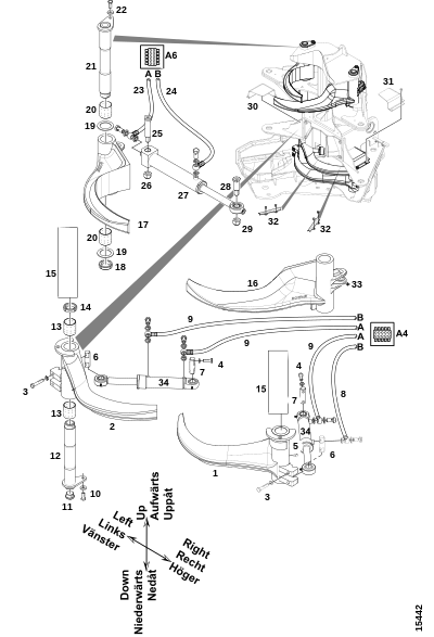 Ножи сучкорезки и оси