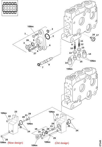 Секция управления L90LS, продолжение