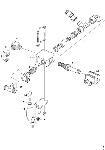 Клапан пильной шины