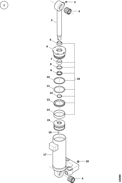 Гидроцилиндр, рычаги колёс