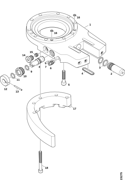 Натяжитель цепи, пилотный клапан