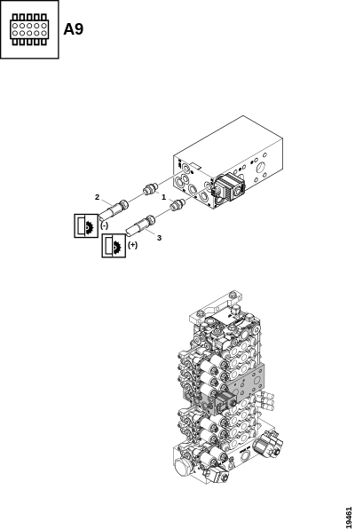 Соединения устройства измерения длины