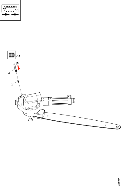 Шланги, натяжитель цепи