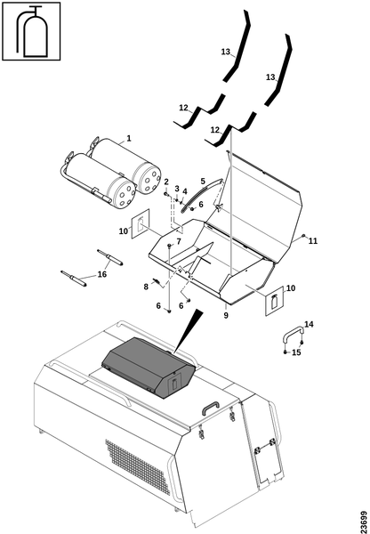 Дополнительный огнетушитель