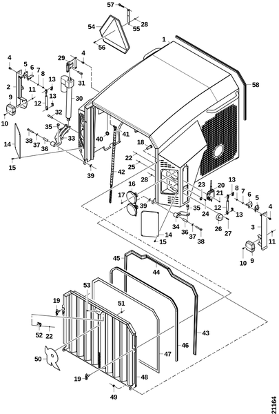 Капот двигателя