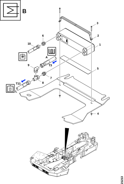 Теплообменник "B"