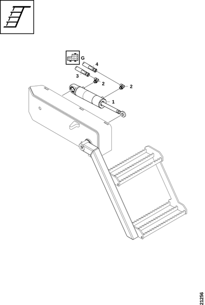Лестница, передняя