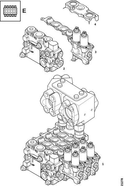 Распределительный клапан "D"