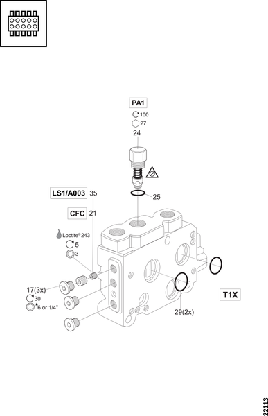 Входной блок L90LS