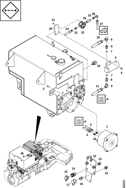 Насос заполнения и фильтр Kleenoil
