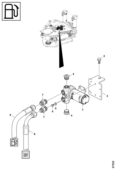 Насос, дополнительное топливо