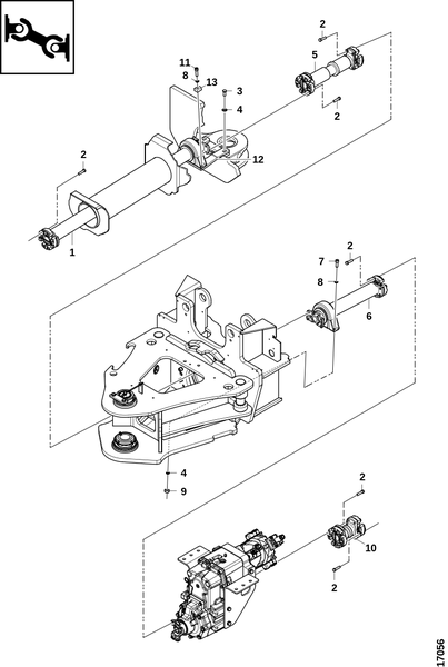 Валы привода