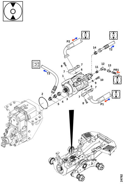 Гидростатический гидромотор A6VM 170