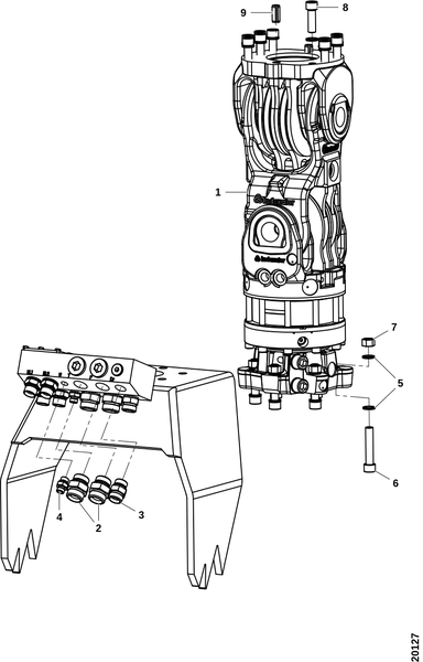 Монтажный комплект RC185- SP461