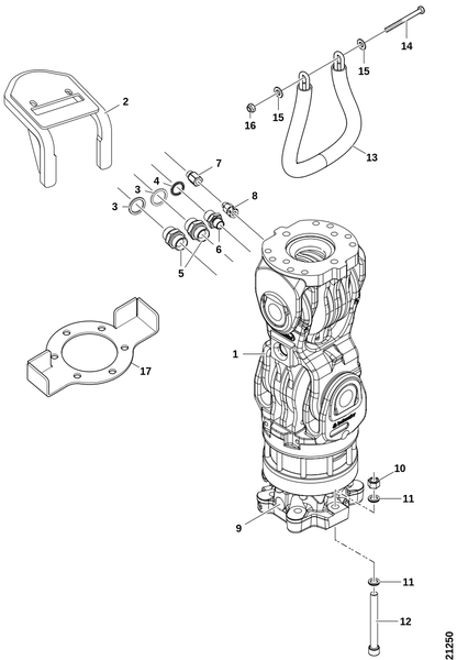 Монтажный комплект RC185- Log Max 5000D