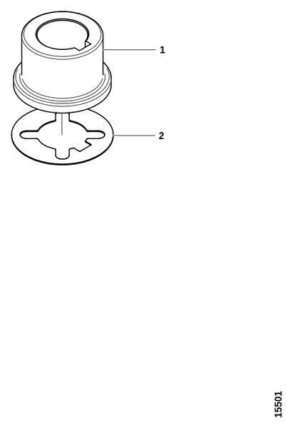 Дистанционная втулка, гидромотор пилы