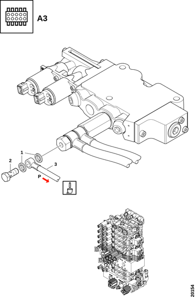 Соединения, система цветовой маркировки "A3"