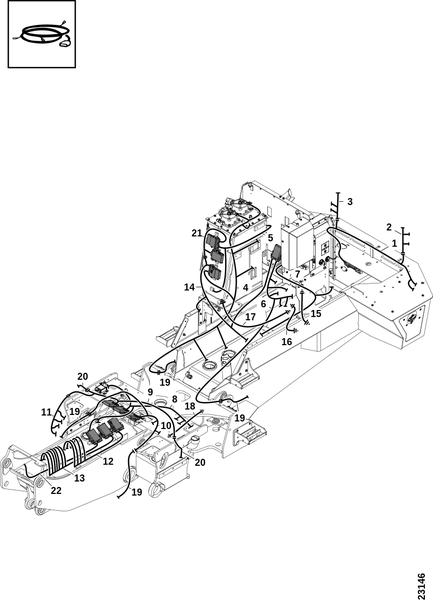 Электропроводка, рама