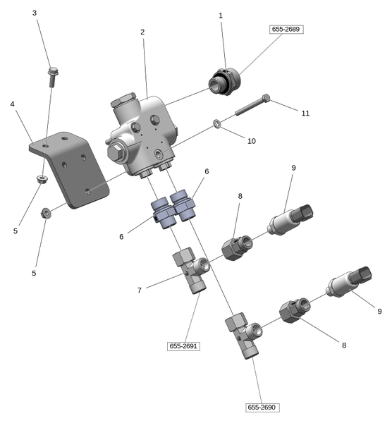 Внешний промывочный клапан