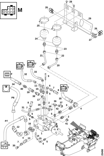 Тормозной клапан "M"