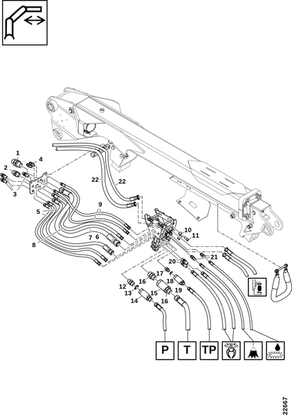 Шланги, блок удлинения