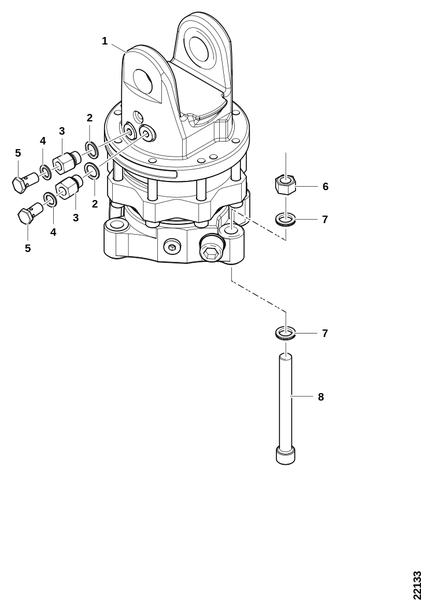Комплект крепления RK50 - LogMax 3000T