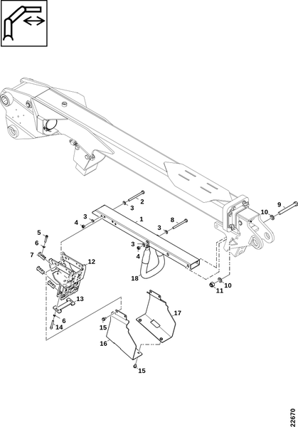 Держатель шланга