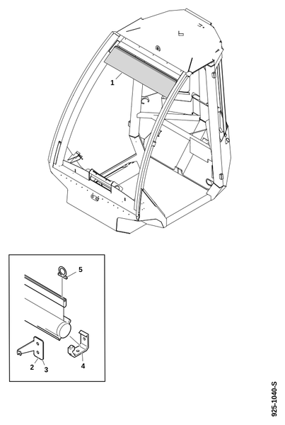 Комплект солнцезащиты переднего окна