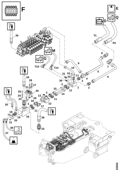 P & T передняя рама