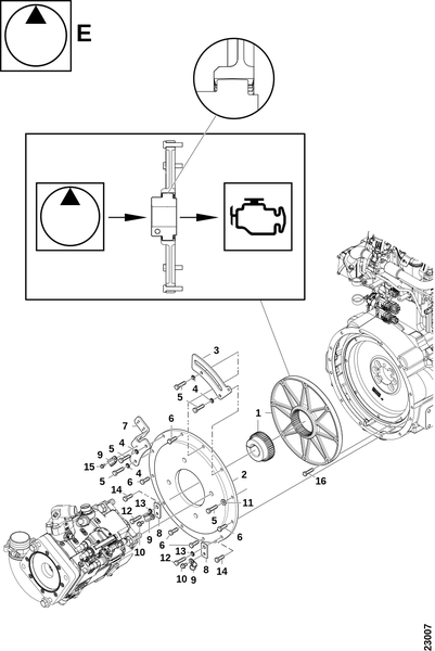 Соединения, гидравлический насос