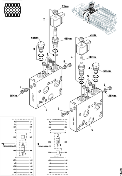 Блок перекрестного соединения